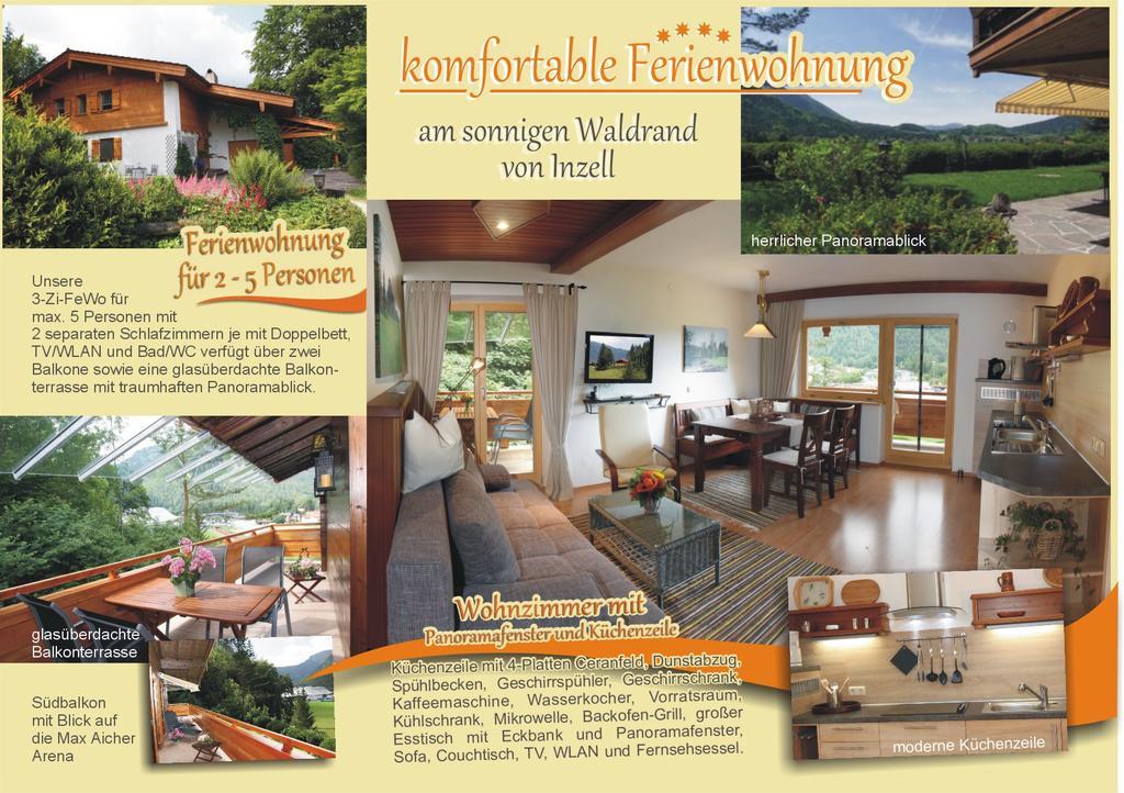 אינזל Ferienwohnung Am Roemerweg Wald מראה חיצוני תמונה