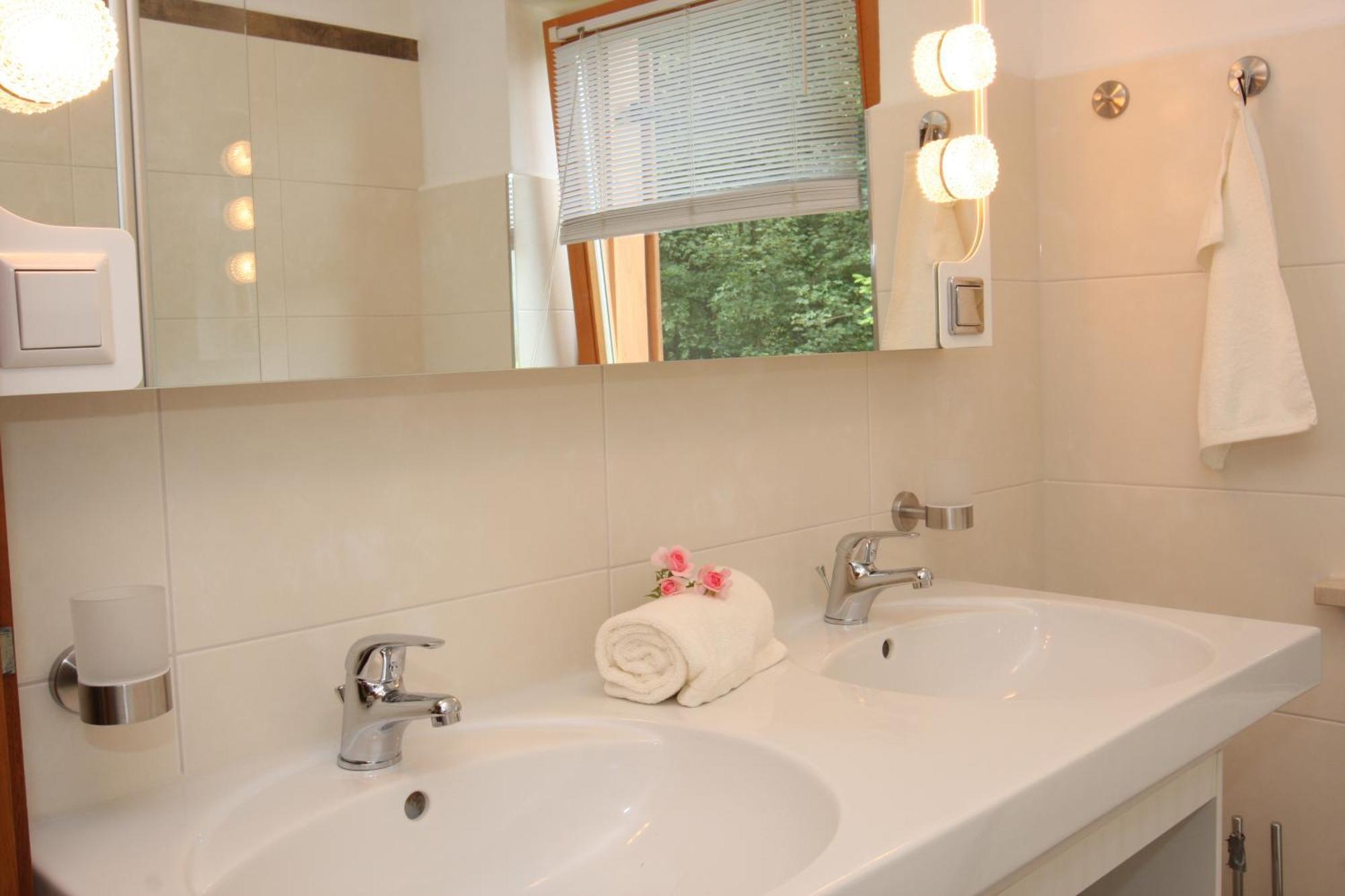אינזל Ferienwohnung Am Roemerweg Wald מראה חיצוני תמונה